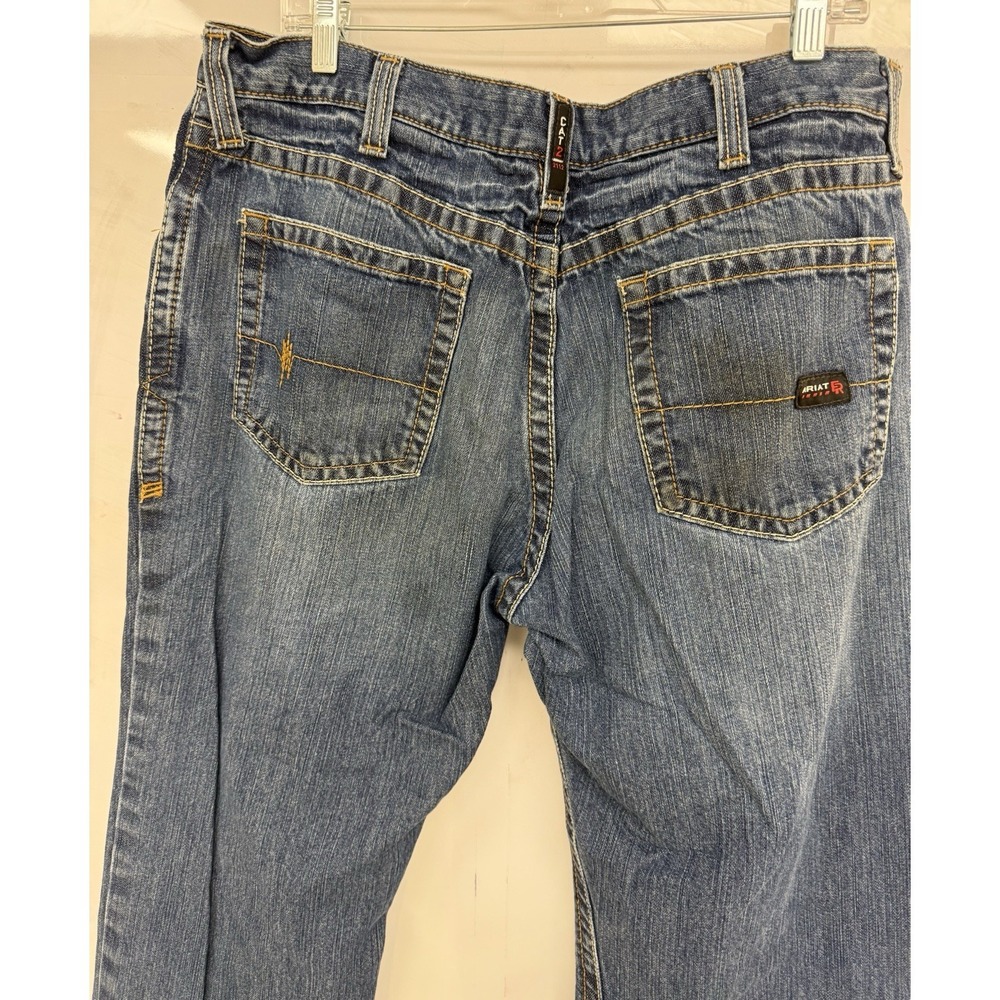 Ariat M4 FR Relaxed Boot Mens Jeans 35x31 Flame Resistant Denim Work Pants USA**